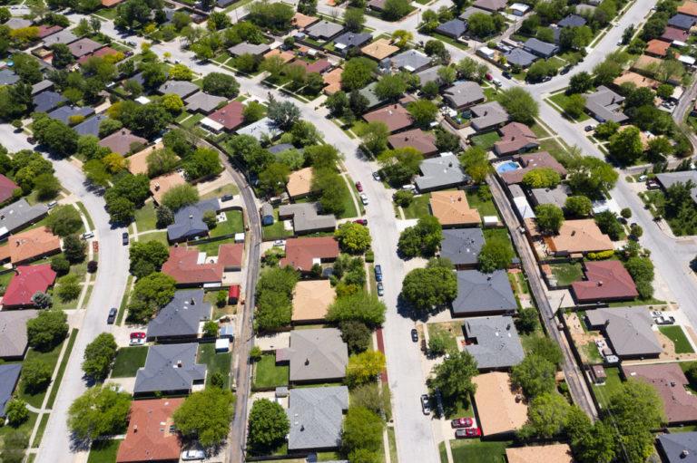 New American Houses from Above