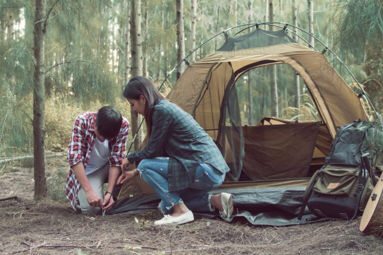 setting-up-a-tent