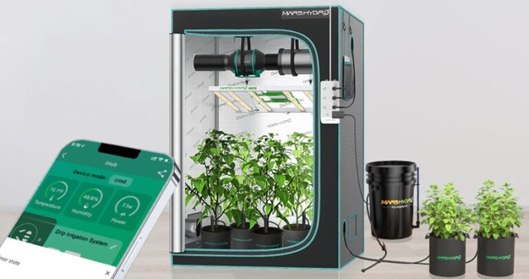 Maximizing Water Efficiency The Power of Drip Irrigation and Grow Tent Kits in Water-Scarce Environment